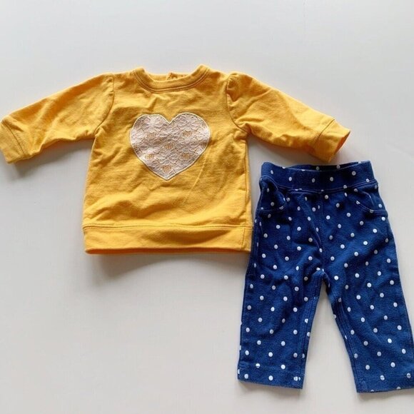 Isaac Mizrahi Baby Girl Set 3-6 Months - Picture 1 of 9